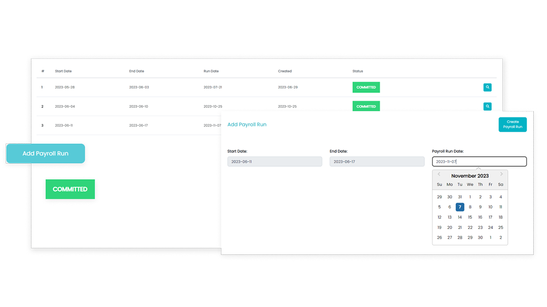 payroll dashboard